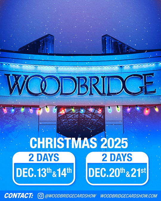 THE Mall Show at Woodbridge Center - Cards, Comics, & Toys - December 20th & 21st, 2025 vendor tables