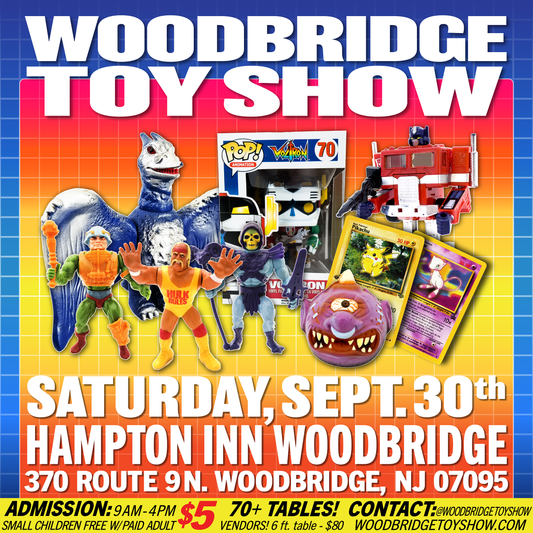 Woodbridge Toy Show - Saturday, 9/30/2023 vendor table