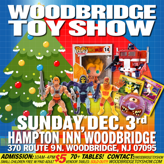 Woodbridge Toy Show - Sunday, 12/3/2023 vendor table