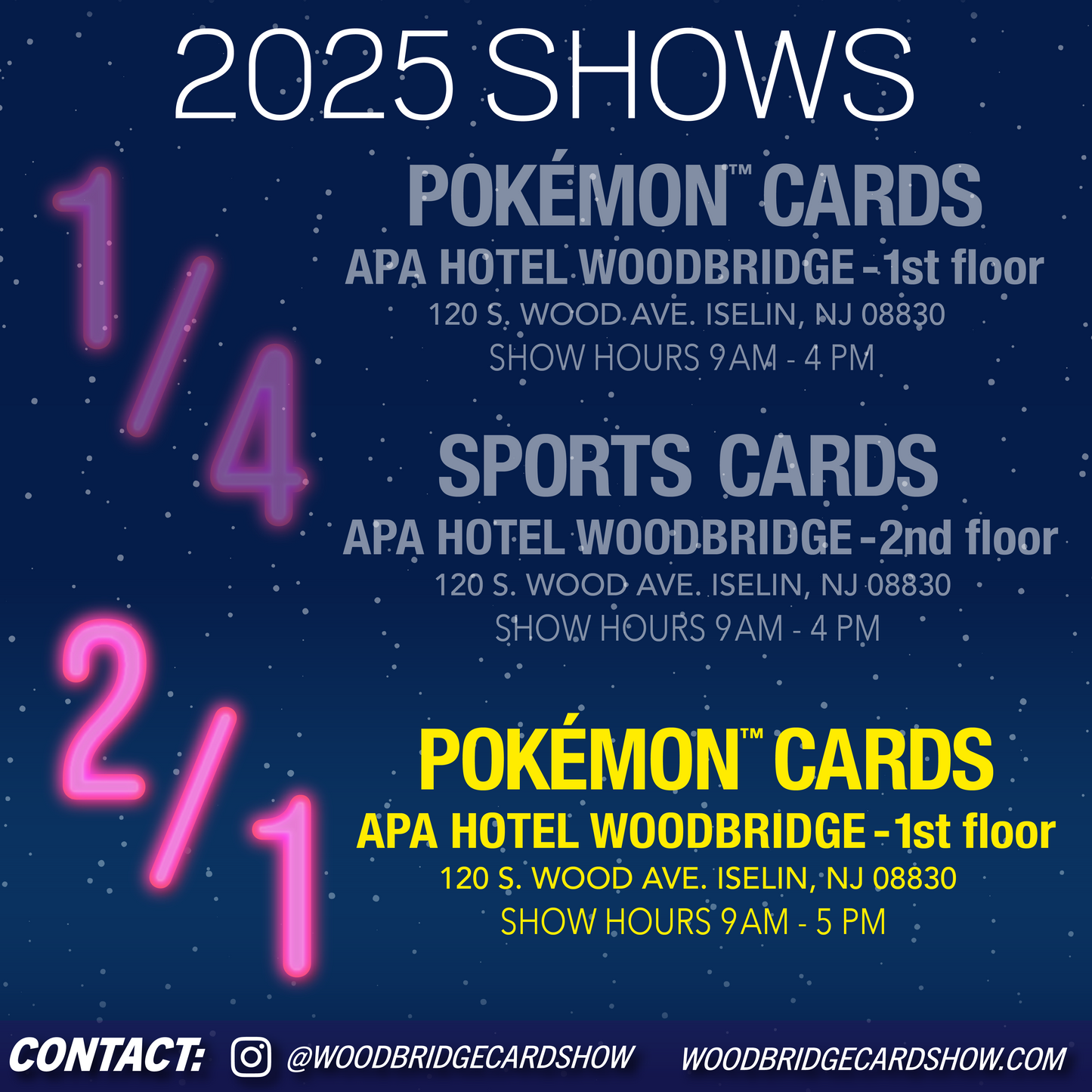 Woodbridge Card Show Pokémon Card & Collectibles Day - 2/1/2024 Vendor Table