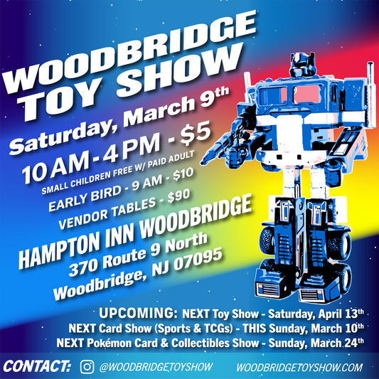 Woodbridge Card Show Woodbridge Toy Show Jersey Shore Toy Show