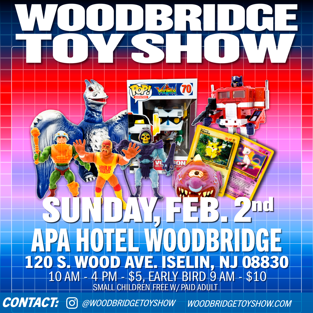 Woodbridge Toy Show - Sunday, 2/2/2025 vendor table