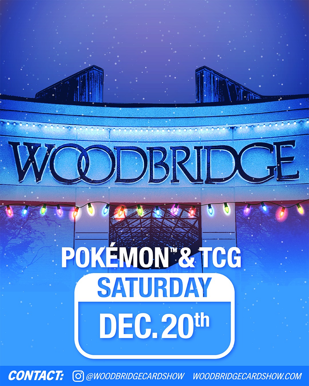 THE Mall Show at Woodbridge Center -  Cards, Comics, & Toys - December 20th & 21st, 2025 vendor tables