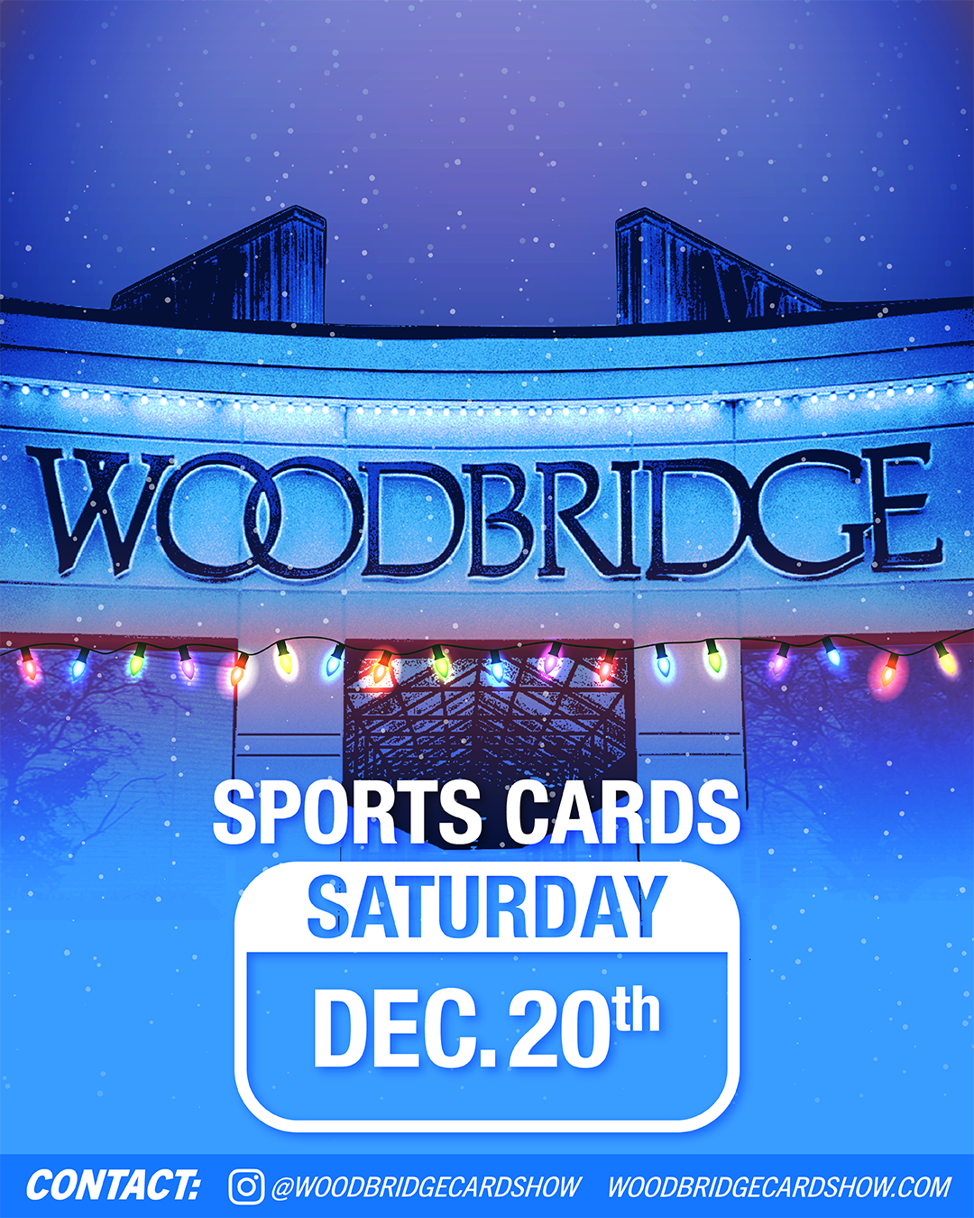THE Mall Show at Woodbridge Center -  Cards, Comics, & Toys - December 20th & 21st, 2025 vendor tables