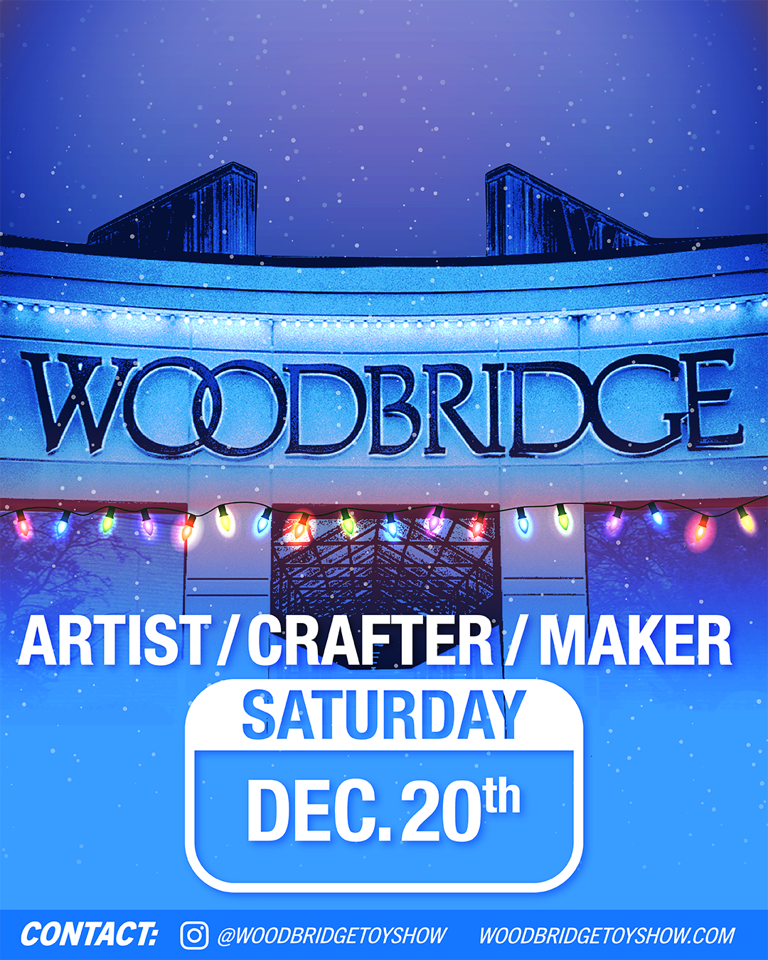 THE Mall Show at Woodbridge Center -  Cards, Comics, & Toys - December 20th & 21st, 2025 vendor tables