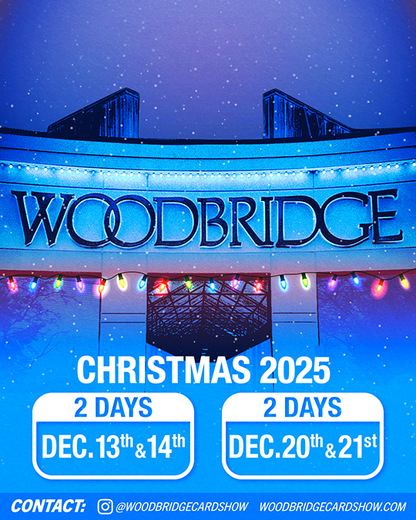 THE Mall Show at Woodbridge Center -  Cards, Comics, & Toys - December 20th & 21st, 2025 vendor tables