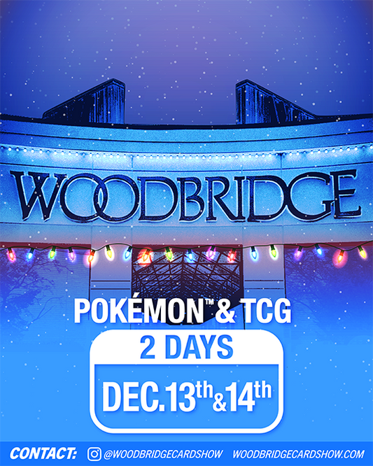 THE Mall Show at Woodbridge Center -  Cards, Comics, & Toys - December 13th & 14th, 2025 vendor tables