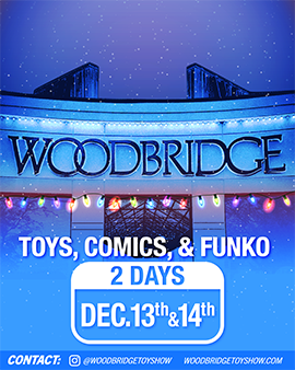 THE Mall Show at Woodbridge Center -  Cards, Comics, & Toys - December 13th & 14th, 2025 vendor tables