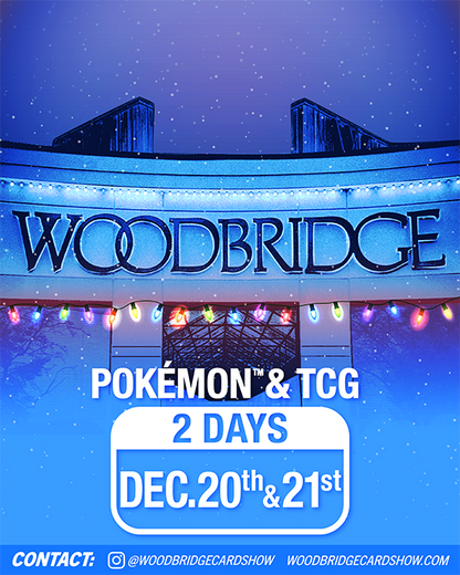 THE Mall Show at Woodbridge Center -  Cards, Comics, & Toys - December 20th & 21st, 2025 vendor tables